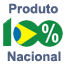 Produto 100% nacional