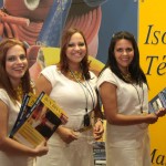 Equipe feminina Dinnil - Stand